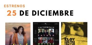 Estrenos del 25 de diciembre de 2025