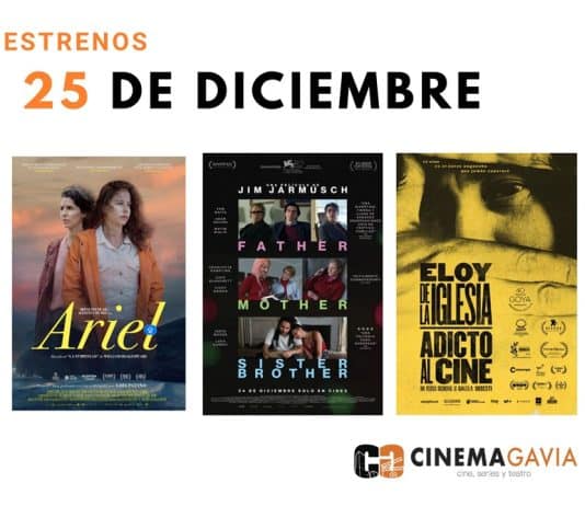 Estrenos del 25 de diciembre de 2025