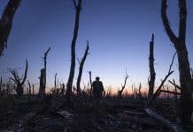 2000 metros hasta Andriivka