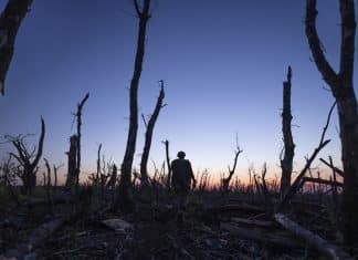 2000 metros hasta Andriivka