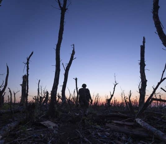 2000 metros hasta Andriivka