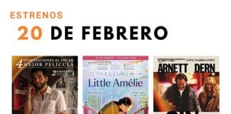 Estrenos del 20 de febrero de 2026