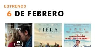 Estrenos del 6 de febrero de 2026