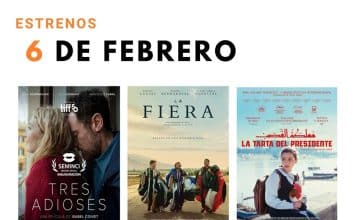 Estrenos del 6 de febrero de 2026