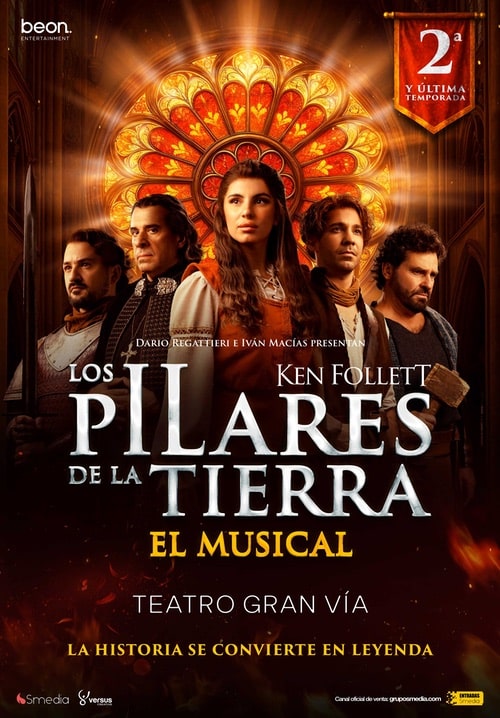 Despedida de Los pilares de la tierra el musical