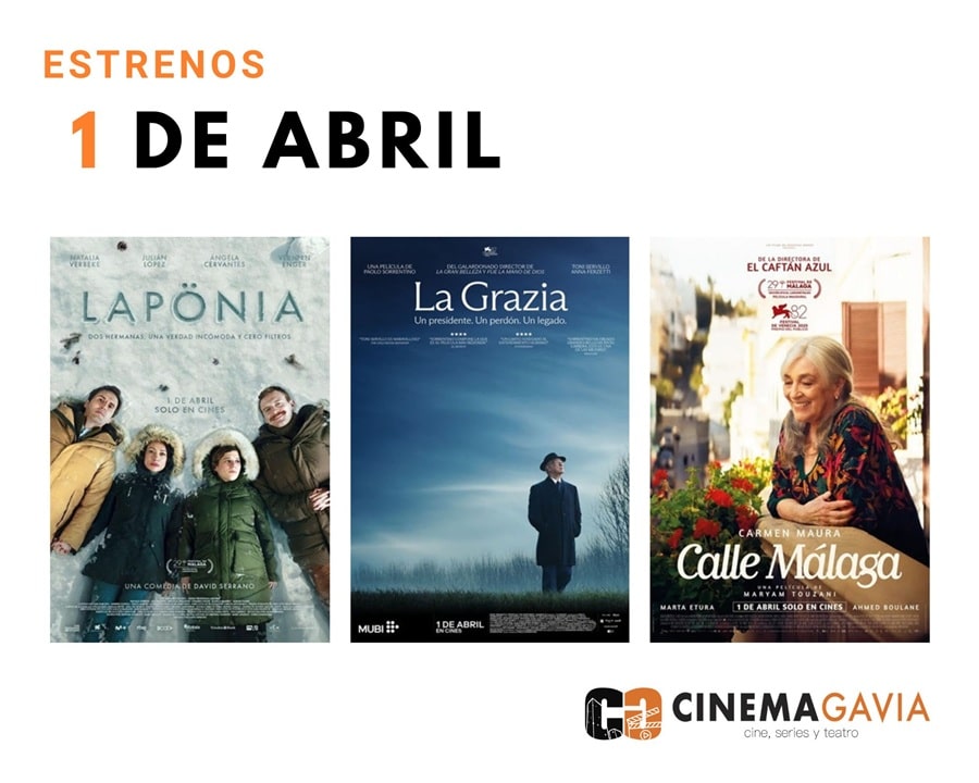 Estrenos del 1 de abril de 2026 Estrenos del 1 de abril de 2026