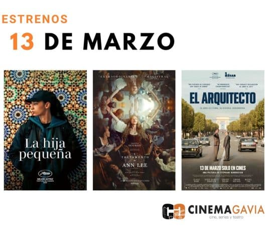 Estrenos del 13 de marzo de 2026