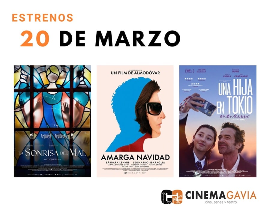 Estrenos del 20 de marzo de 2026