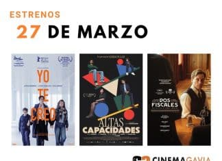 Estrenos del 27 de marzo de 2026