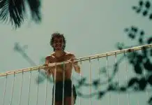 "Los nadadores": Distopía climática sensorial Los nadadores película