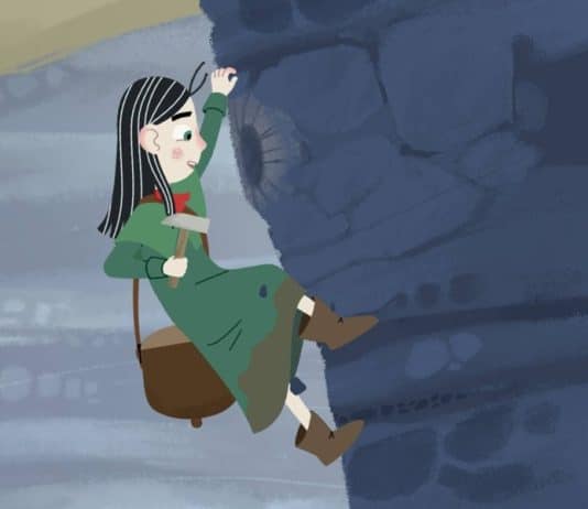 Mary Anning y la playa de los dinosaurios