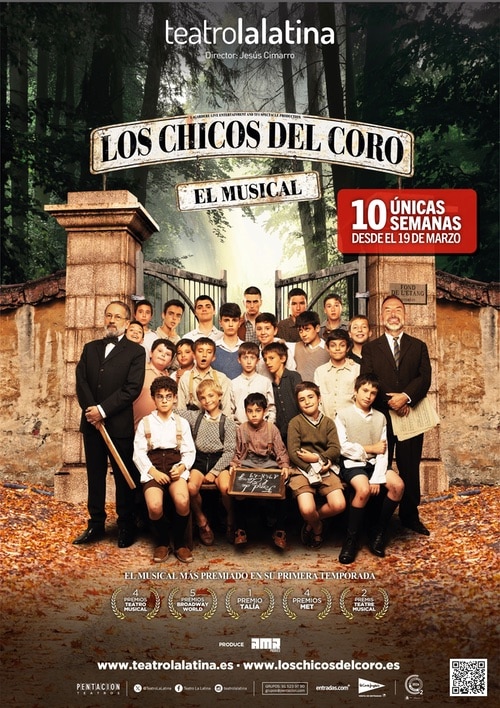 Tercera temporada de Los chicos del coro el musical