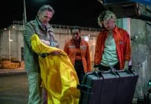 "Turno de noche": Liam Neeson y Joe Keery en un thriller preapocalíptico Turno de noche película