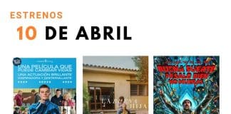 Estrenos del 10 de abril de 2026