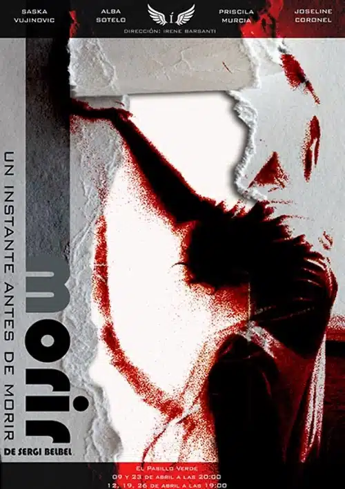 Morir (un instante antes de morir) en El Pasillo Verde y Tramontana en Teatro Echegaray