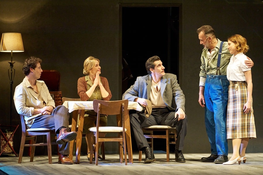 Panorama desde el puente en Teatro Fernán Gómez
