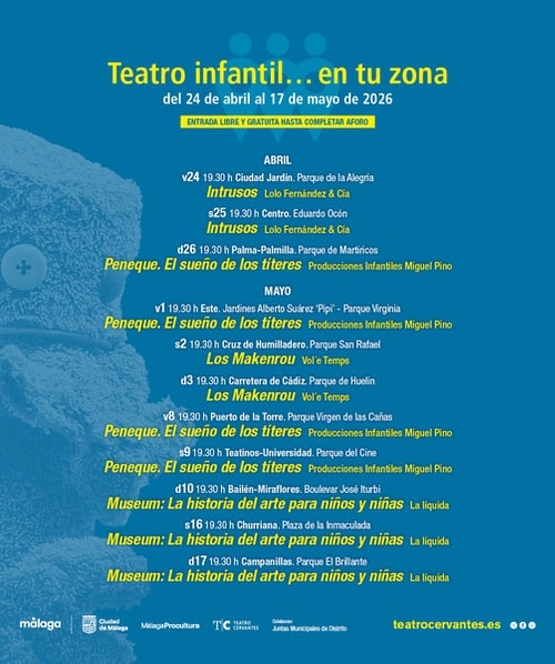 Teatro Infantil en tu zona 2026