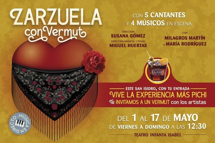 Zarzuela con vermut en Teatro Infanta Isabel
