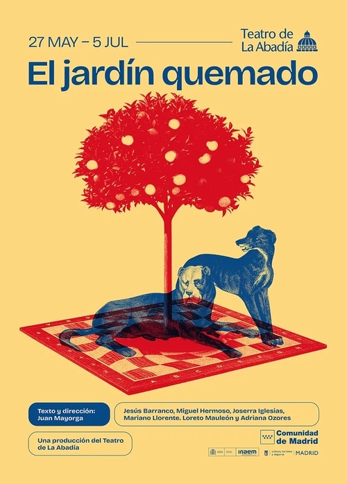 El jardín quemado en Teatro de la Abadía