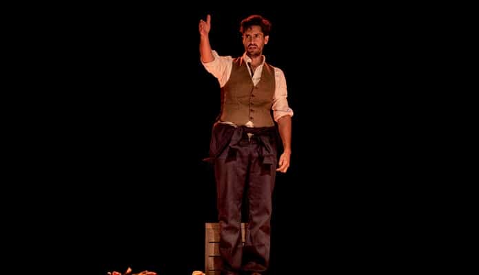 Una noche sin luna obra de teatro