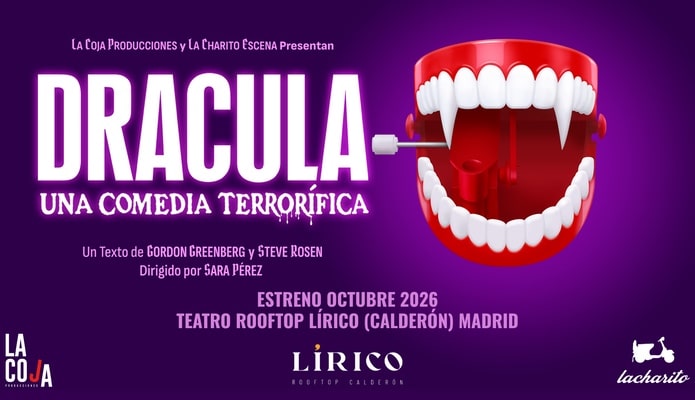 Drácula una comedia terrorífica en Teatro Rooftop Lírico