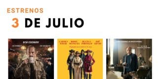Estrenos del 3 de julio de 2026