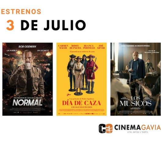 Estrenos del 3 de julio de 2026