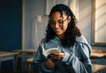 Annie Ernaux en la escuela