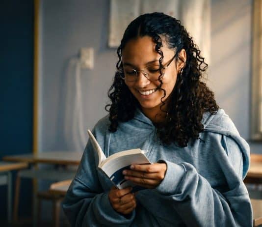 Annie Ernaux en la escuela