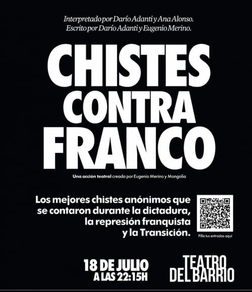 Chistes contra Franco en Teatro del Barrio