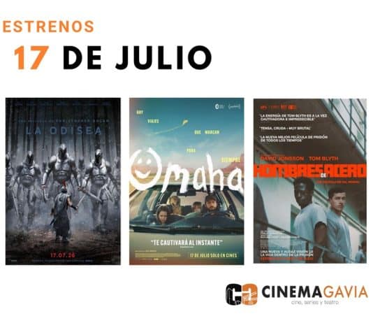 Estrenos del 17 de julio de 2026