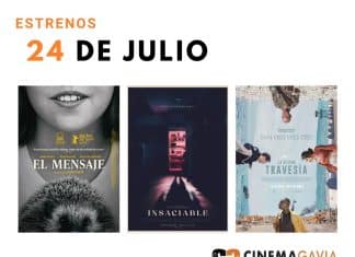 Estrenos del 24 de julio de 2026