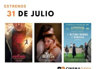 Estrenos del 31 de julio de 2026