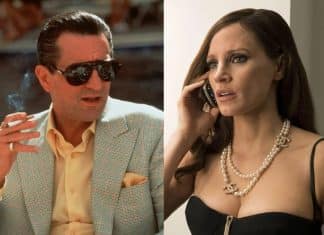 Hombres y mujeres en películas sobre casinos