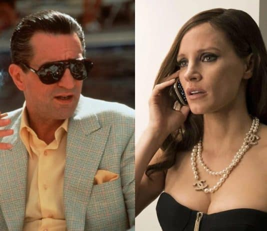Hombres y mujeres en películas sobre casinos