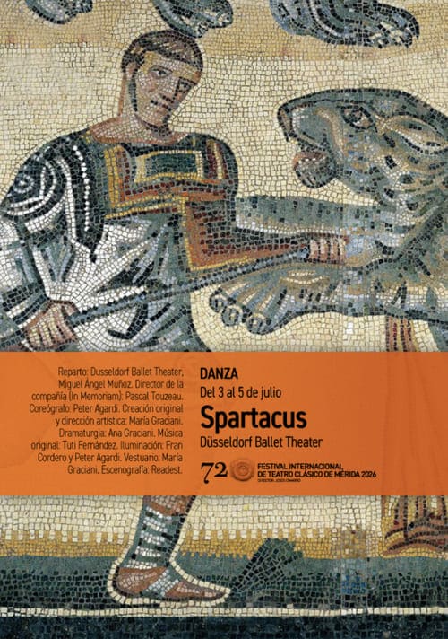 Spartacus en el Festival de Mérida 2026