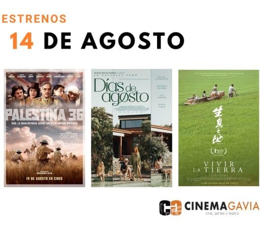 Estrenos del 14 de agosto de 2026