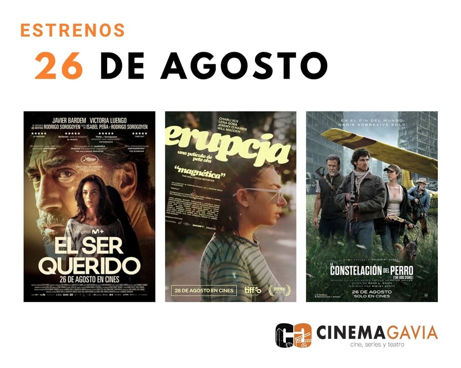 Estrenos del 26 de agosto de 2026