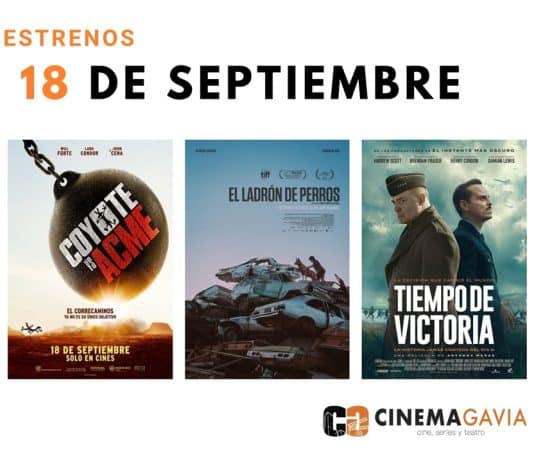 Estrenos del 18 de septiembre de 2026