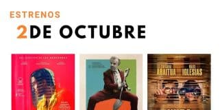 Estrenos del 2 de octubre de 2026