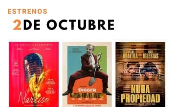 Estrenos del 2 de octubre de 2026