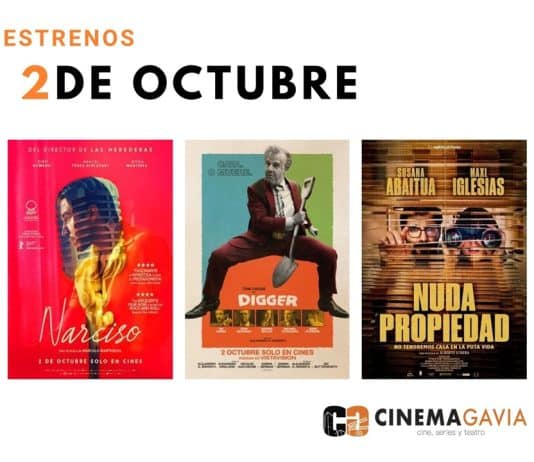 Estrenos del 2 de octubre de 2026