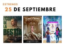 Estrenos del 25 de septiembre de 2026