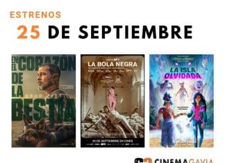 Estrenos del 25 de septiembre de 2026