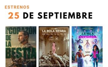 Estrenos del 25 de septiembre de 2026