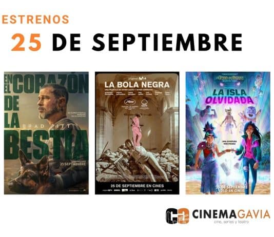 Estrenos del 25 de septiembre de 2026