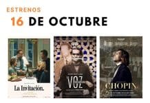 Estrenos del 16 de octubre de 2026