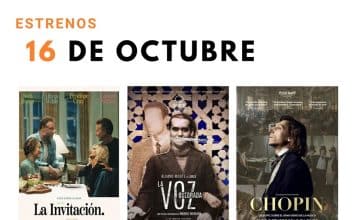 Estrenos del 16 de octubre de 2026