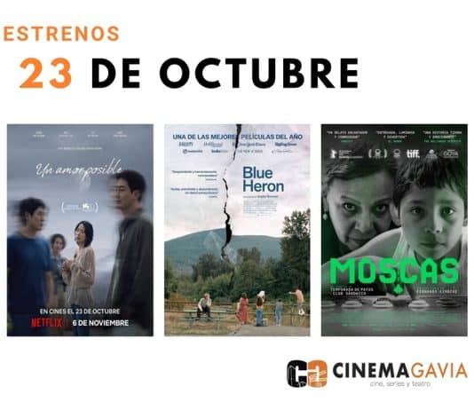 Estrenos del 23 de octubre de 2026