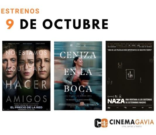 Estrenos del 9 de octubre de 2026